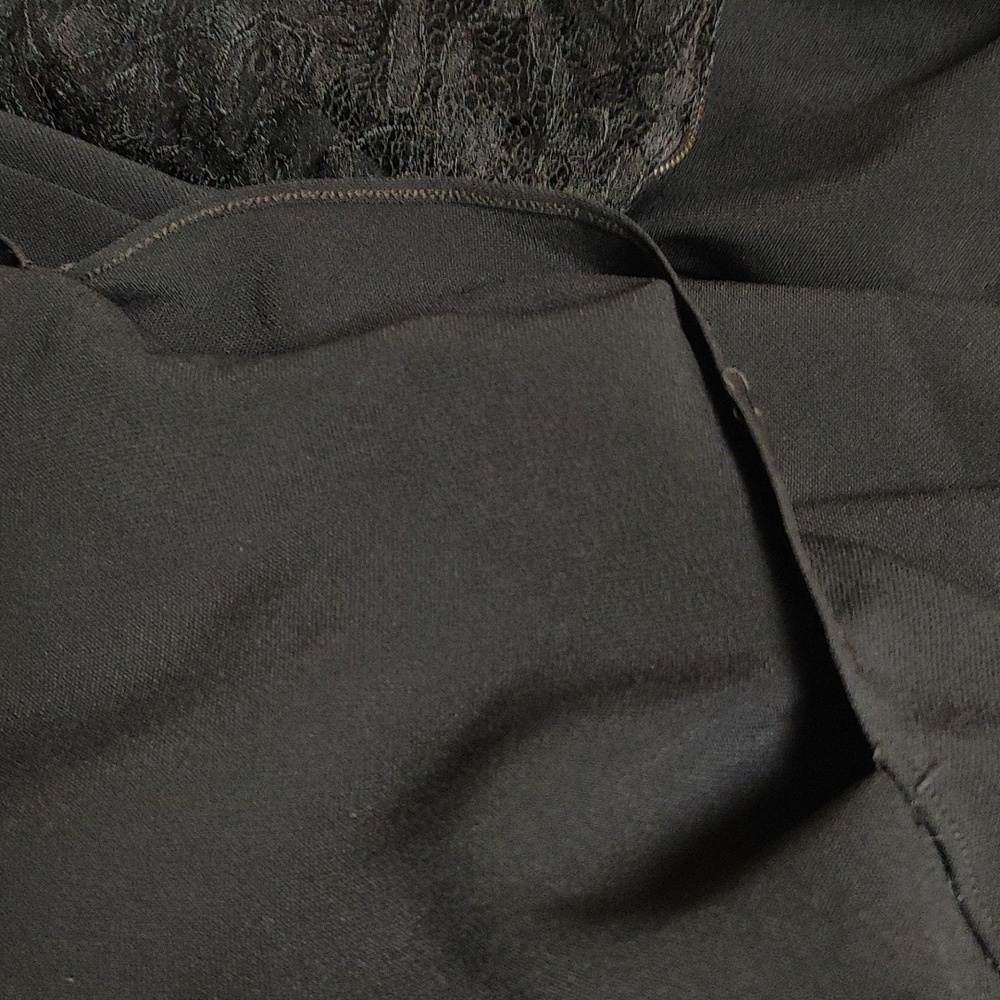 Addys' California Very Vintage Black Gown Size M - Picture 11 of 16
